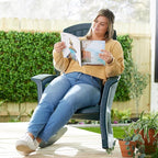 Rockaway Heavy Duty All Weather Rocking Chair, 3 Pack - Image 8