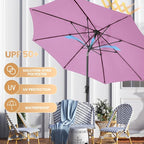 Ayge Patio Umbrella 9FT Outdoor Umbrella Patio Table - Image 5