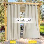 NICETOWN Windproof Outdoor Curtains - Image 5