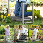 Garden Kneeler and Seat, 10.2" Wider Heavy Duty Thick - Image 6