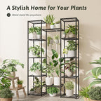 GENTINGBRO Metal Plant Stand Outdoor 62.2" Tall Plant Shelf - Image 5