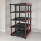 CX Craftsman 5-Tier Heavy Duty Plastic Storage Shelves, Garage Organization | - Image 2