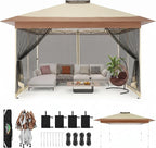 COBIZI 10x15 Pop up Canopy Gazebos on Clearance-Canopy Tent by COBIZI