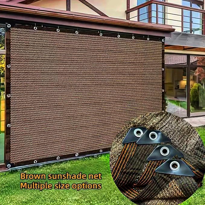 80% Garden Shade Cloth Sun Shade Fabric – UV Resistant Durable Sunblock Netting - Image 4