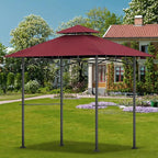 Grill Gazebo Canopy Replacement, 5 x 8 Ft, UV Resistant, Water Resistant - Image 4