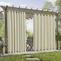 RYB HOME 2 Panels Outdoor Curtains by RYBHOME