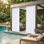 Outdoor Indoor Curtains W84 x L108 - Image 2