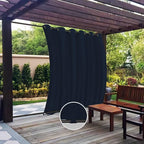 Easy-Going Outdoor Curtains for Patio 1 Panel, 110x108 inch, Weatherproof by Easy-Going