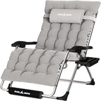 UDPATIO Oversized Zero Gravity Chair Patio Reclining Chairs by UDPATIO
