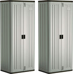 Suncast Tall Storage Cabinet Building by Unknown
