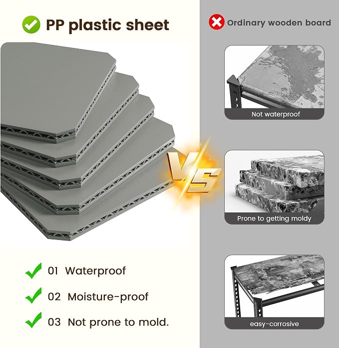 Romorgniz 60" H Waterproof and Rustproof Plant Shelf - Image 5
