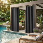 DIVA EN CAMINO DEC Outdoor Patio Curtain Waterproof Darkening Thermal Insulated - Image 2