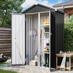 Aoxun Vertical Outdoor Storage Cabinet 3.5’x2’ - Image 6
