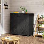 ZZM Indoor/Outdoor Storage Cabinet Waterproof, All Weather Outdoor Storage - Image 6