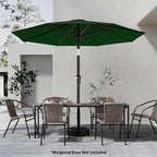 9 FT Patio Umbrella for Outdoor, Outdoor Table Umbrella - Image 6