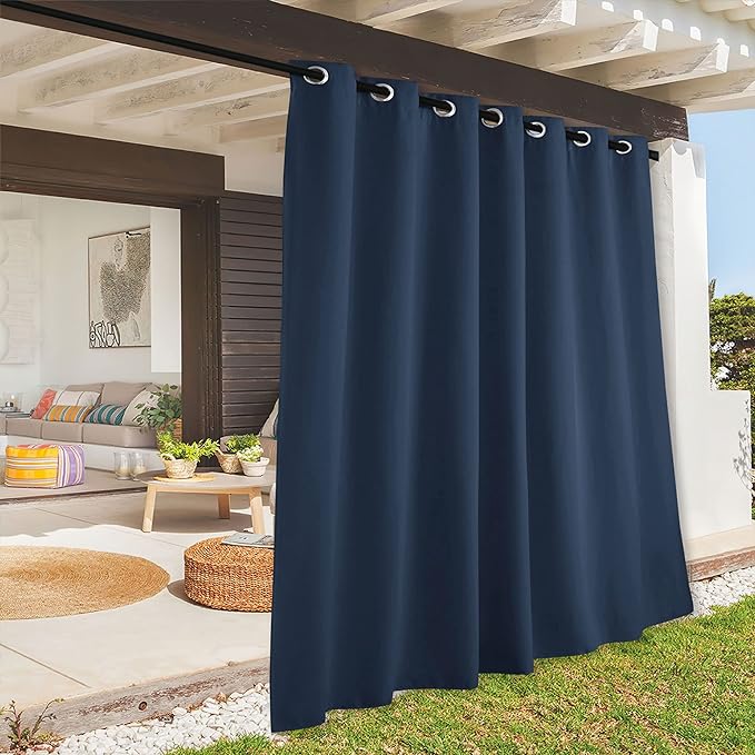 RYB HOME Extra Wide Outdoor Curtains by RYBHOME