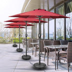 Simple Deluxe 9' Patio Umbrella Outdoor Table Market Yard Umbrella - Image 8