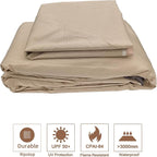 SCOCANOPY Light Beige Ripstop Replacement Top Compatible - Image 6