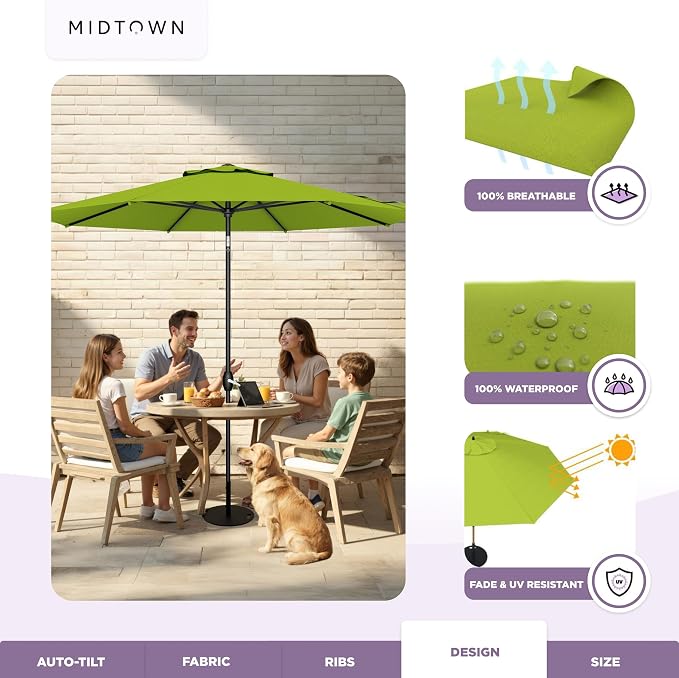 Midtown Umbrellas – The Swilt 8 Ft Patio Umbrellas - Image 5