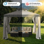 Outdoor Gazebo for Patio, 10×10 Canopy Tent - Image 2
