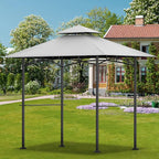 Grill Gazebo Canopy Replacement, 5 x 8 Ft, UV Resistant, Water Resistant - Image 6