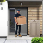 55 Gallon Package Delivery Box for Outside, Weather Resistant UV Protection - Image 7