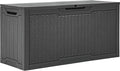YITAHOME 80 Gallon Outdoor Storage Box | Large Water Resistant Resin Deck Box by YITAHOME