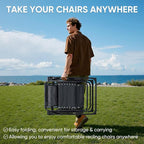 Alpen Oversized Zero Gravity Chair, Portable Patio Lounge Recliner, Removable - Image 7