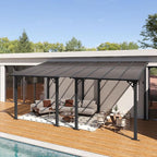 Aoxun 18’x10’ Gazebo for Patio, Gazebo Pergola - Image 9