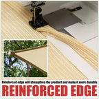 Royal Shade 20' x 20' x 20' Beige Triangle Sun Shade Sail Order to Make RTAPT8 - Image 5