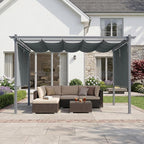 10 x 10 ft Outdoor Pergola by Aoodor