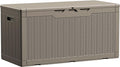 Devoko 100 Gallon Waterproof Resin Deck Box, Large Outdoor Storage Box | Indoor by DEVOKO