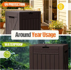 Flamaker 50 Gallon Deck Box, Package Delivery Storage Box - Image 2
