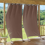 RYB HOME Windproof Outdoor Curtains by RYBHOME