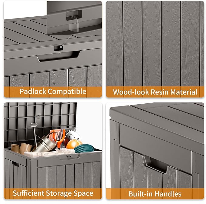 ROJIK Outdoor Storage Housing Deck Box - Image 5