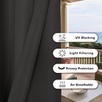 BONZER Outdoor Waterproof Curtains - Image 4