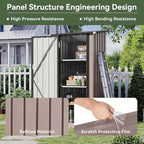Aoxun Outdoor Storage Cabinet Shed - Image 6