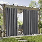 RYB HOME 2 Panels Outdoor Curtains by RYBHOME