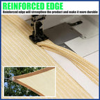 6' x 21' Blue Sun Shade Sail UPF50 Rectangle smTAPR0816 Canopy Fabric Cloth - Image 5