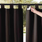 NICETOWN 2 Panels Blackout Outdoor Curtains by NICETOWN