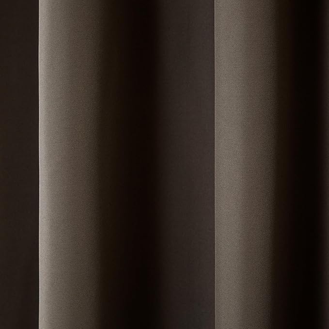 TOWN & COUNTRY BASICS Cabana Solid Heavyweight Indoor Outdoor Curtains - Image 5