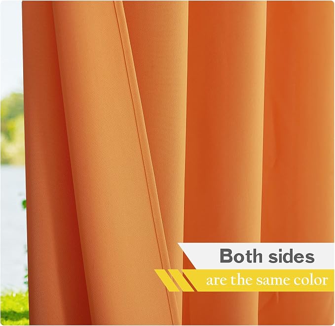 NICETOWN Decorations Outdoor Curtains - Image 4