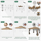 COBIZI 12x12 Pop Up Gazebos On Clearance - Image 8