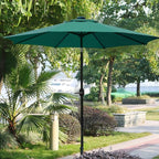 Sunnyglade 9' Patio Umbrella Outdoor Table Umbrella - Image 5