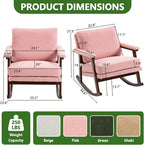 Outdoor Patio Rocking Chairs - Image 2