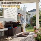 80-Gallon Outdoor Storage Bench - Image 7