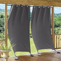 RYB HOME Outdoor Curtains for Patio Waterproof, Windproof by RYBHOME