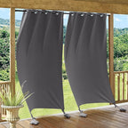 RYB HOME Outdoor Curtains for Patio Waterproof, Windproof by RYBHOME