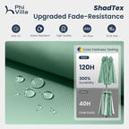 PHI VILLA 15ft Large Outdoor Patio Umbrella - Image 5
