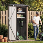 Aoxun Outdoor Storage Cabinet Shed - Image 7